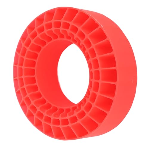 1.7 Tire Inserts Silicone Rubber Insert Foam, Silicone Insert Foam Fit 1.7 Wheel Tires, Silicone Tire Inserts Fit Wheel Tires 1/10 Crawler Accessories Red (Red) - color: Red