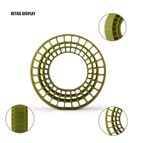 1.9 Inch Silicone Rubber Insert Foam Fit for 118-122mm 4.75" OD 1.9" Wheel Tires Inserts for 1/10 RC Crawler Accessories (Green) - color: Green
