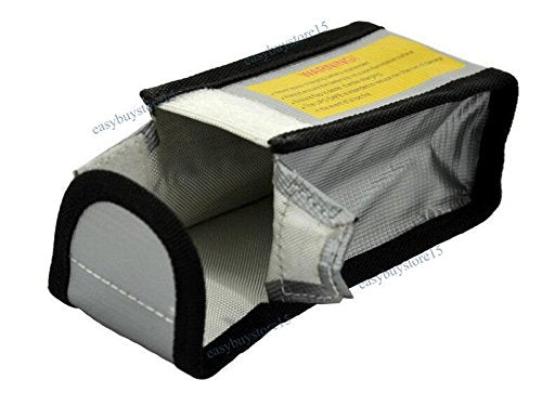 4pcs Lipo Battery Fireproof Explosion proof Bag Storage Guard Safe Pouch 125mm