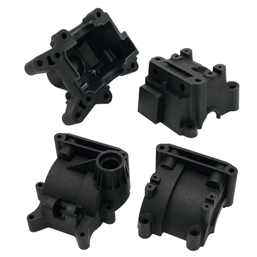 FLMLF Plastic Front and Rear Differential Diff Gear Shell Set | for 1/5 Losi 5ive T ROFUN ROVAN LT King Motor X2 Rc Car Parts - style: Front and Rear