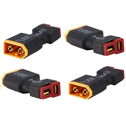 4PCS ShareGoo XT60 Male to T Plug Female Connector Adapter RC Car Boat Drone LiPo NiMH Battery ESC Connector Adapters