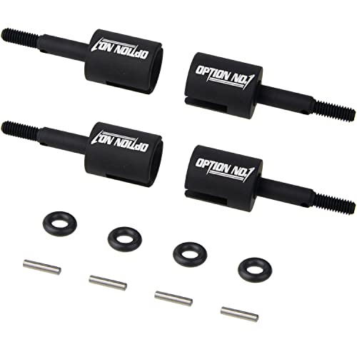 RC Car Aluminum Propeller Joint Wheel Axle for Tamiya TT-01 / TT-02 / TT-02B / TT-02D Chassis 1/10 On-Road Car Upgrade Parts