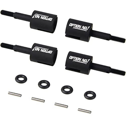 RC Car Aluminum Propeller Joint Wheel Axle for Tamiya TT-01 / TT-02 / TT-02B / TT-02D Chassis 1/10 On-Road Car Upgrade Parts