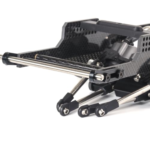1/10 LCG Chassis Performance RC Crawler Carbon Chassis Frame for Axial AR44 SCX10 II Capra Vanquish F10 Axle (Link Set) - size: Link Set