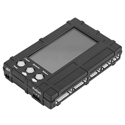 RC Battery Voltage Indicator Meter, 3-in-1 Large Screen Balance Discharger Balancer for 2~6S Li po Li Fe Battery