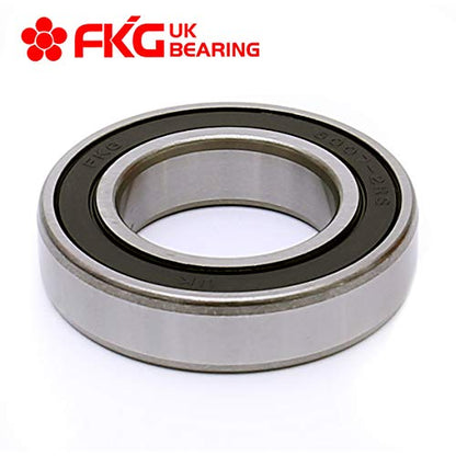 FKG 6007-2RS 35x62x14mm Deep Groove Ball Bearing Double Rubber Seal Bearings Pre-Lubricated 2 Pcs