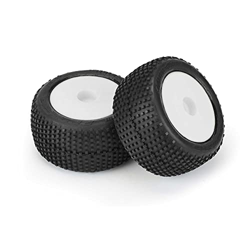 Pro-Line Racing Hole Shot Tires MTD White Mini-T 2.0 F/R PRO1017713 RC Tire
