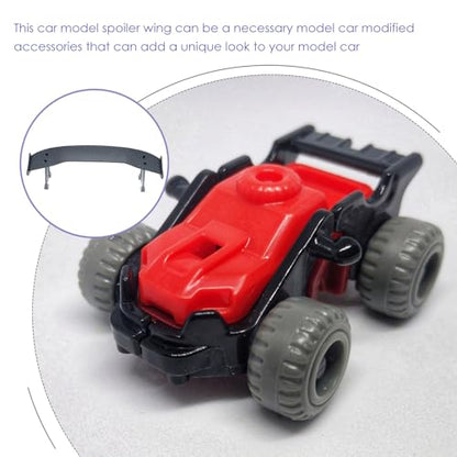 ERINGOGO 1/10 Mini Drift Car Tail Wing Carbon Fiber Rear Spoiler Vehicle Model Tail Wing Universal Rc Car Modification Accessory for Racing