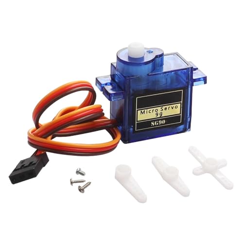 4Pcs SG90 9g Micro Servos Motor Kit for Arduino Projects,RC Car Robot Helicopter Airplane Controls Boat, Mini Servo Applications - color: 4 PCS