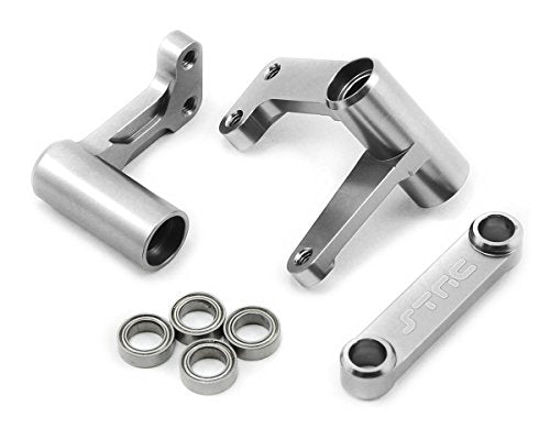ST Racing Concepts (Silver) Aluminum Steering Bellcrank for Traxxas 2wd Slash Rustler Bandit