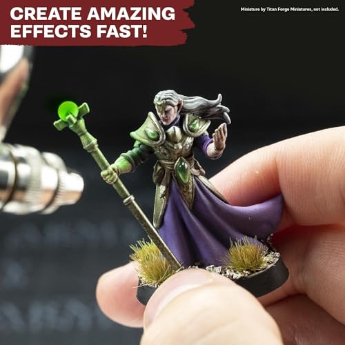 The Army Painter, Air Triads White, 6 x 18 ml | Pre-thinned Acrylic spray gun paints - Paint sprayer paint for D&D & Warhammer Miniatures - color: White