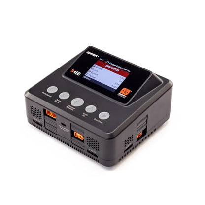 Spektrum S450 G2 AC/DC Smart Charger 4x50W Battery Charger, SPMXC3040
