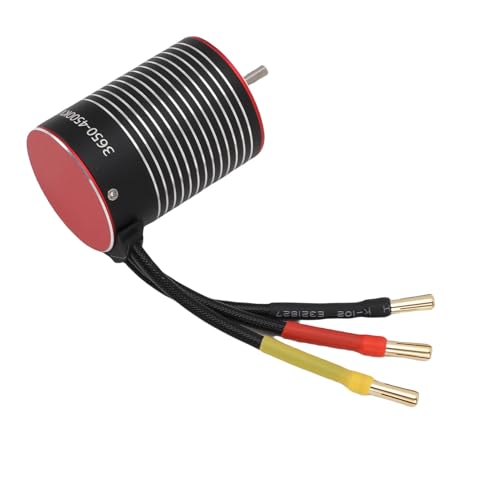 60A Brushless ESC 5.8V3A BEC Optimized Performance for HPI RC Car Brushless Motor and ESC Combo Set (4500kv) - size: 4500kv