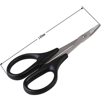 ShareGoo Universal 0-14mm RC Reamer Hole Puncher with Sleeve & Curved Scissors Tool Drills Set for RC Body Shell RC Car Truck Tank Drone (Blue)