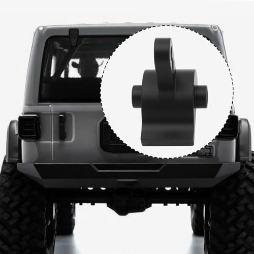 RC Car Rear Upper Link Riser Compatible with Axial SCX10 III AR45P 1/10 RC Crawler LCG Chassis DIY (Black) - color: Black