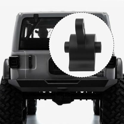 RC Car Rear Upper Link Riser Compatible with Axial SCX10 III AR45P 1/10 RC Crawler LCG Chassis DIY (Black) - color: Black