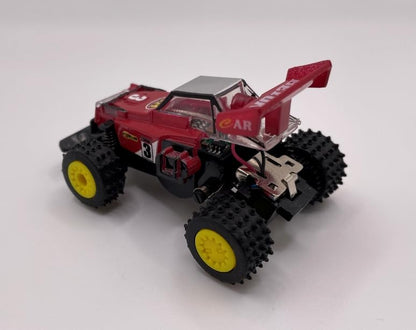 Mini RC Buggy Off-Road 1:64 Scale Upgraded 2.4G 5-Channel 7CM RC Radio Wireless Remote Control Car Coke Can Micro Racing Pocket Portable Truck for Multi-Users (Red) - color: Red-buggy