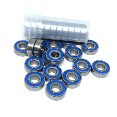 10PCS 6902RS Bearing 15x28x7 mm ABEC-7 Hobby Electric RC Car Truck 6902 RS 2RS Ball Bearings 6902-2RS Blue Sealed