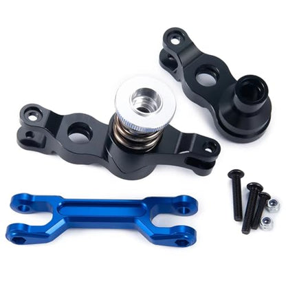 RC Car Toys for X-Maxx 1/5 Aluminum Alloy Steering Assembly Bellcranks Support Servo Saver for Spring RC Car Monster Truck Upgrade Parts