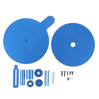 CHICIRIS Remote Control Car Tire Gluing Tools, Multifunctional RC Car Wheel Cementing Helper for 1/18-1/8 Trucks (Blue) - color: Blue