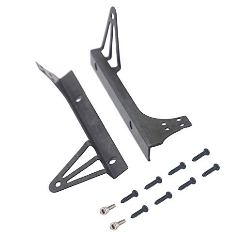 Vgoohobby RC Light Bar Roof Lamp Kit 48 Double Row Lights Compatible with Traxxas Slash Rustler Trx4 Axial SCX10 Tamiya D90 Gen8 1/10 RC Crawler (Wrangler Bracket)