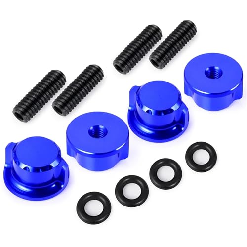 RC Cars Spare Parts For Traxxas For Slash 1/10 Metal Front Rear Shock Mount Steering Blocks Linkage Adapter 2Wd Short Course Truck Parts RC(Adapter-Blue) - color: Adapter-Blue