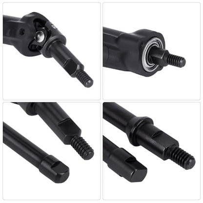 GOUPRC Racing Steel CVD Axle Shafts Driveshaft Front Rear for 1/30 Axial SCX30 RC Crawler Upgrades