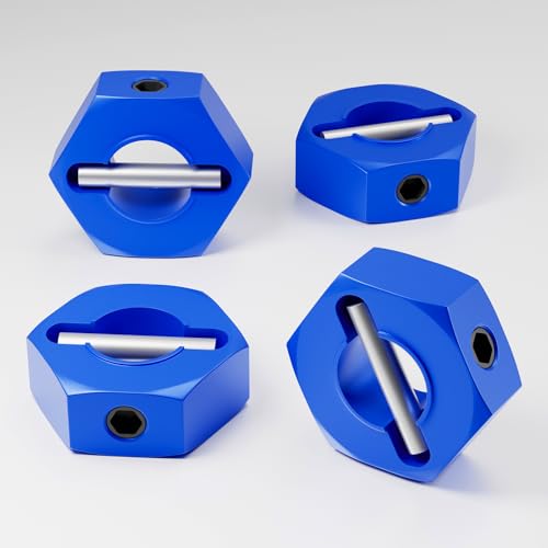 RC Car Parts 12mm Aluminum Wheel Hex Drive Hub Adaptor for Traxxas Axial Redcat ARRMA HPI HSP RC Model Car | 12mm Hex Hubs Wheel Hex Adaptor for for Traxxas Axial Redcat ARRMA HPI HSP RC Car