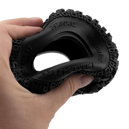 RCLIONS 1.55" Beadlock Tires with Foam Insert for AXIAL AX90069 MST JIMNY UTB18 RC Crawler Trail Truck Car Upgrade Parts