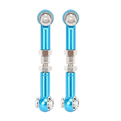 Life Pack of 2pcs RC Steering Linkage Rod Front Upper Suspension Arm Link Rod Compatible with WLtoys 1/14 144001 RC Car