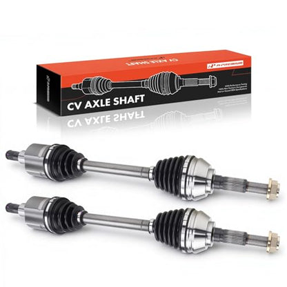 A-Premium Set of 2 Front CV Axle Shaft Assembly | Compatible with Chevrolet Trailblazer 02-09, Trailblazer EXT & GMC Envoy XL XUV & Buick Rainier & Isuzu Ascender & Saab - style: Front Driver and Passenger Side