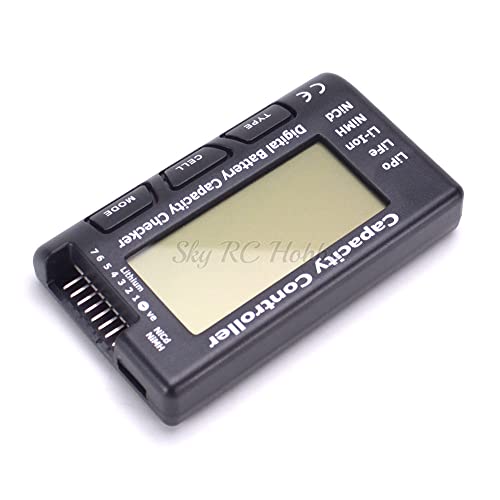 RC -7 Cell Meter 7 Digital Battery Capacity Checker LiPo Life Li-ion NiMH Nicd Battery Capacity Tester