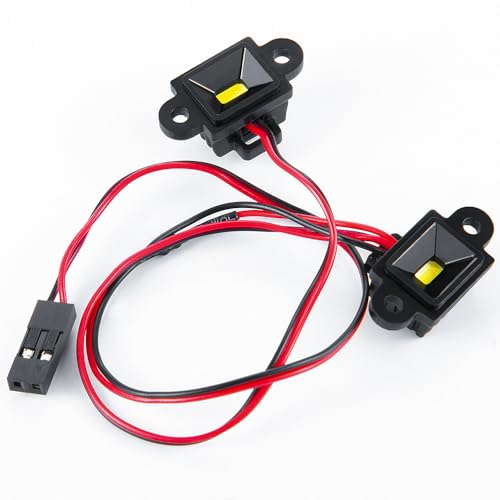 RCLIONS RC LED Light Kit Chassis Body Lamp for VP VS4-10 Phoenix 1:10th RC Crawler Car Upgrades Parts