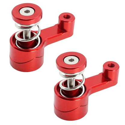 21T Aluminum Servo Saver Assembly Servo Arms Set for M-JX 14210 14209 14702B 14702C Monster Trucks RC Car Upgrade Part(Red 2pcs) - color: Red 2pcs