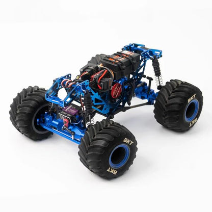 furitek Titan Frame KIT for Losi 1/18 Mini LMT 4 Wheel Drive Monster Truck Brushed RTR - Remote Control Car, RC Cars 1/18 Scale Toy Upgrade Parts (HELIDIRECT) (Blue) - color: Blue