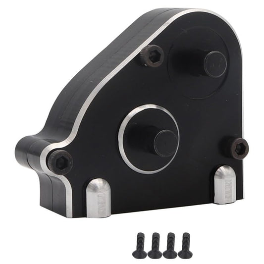 for MN128 MN86 MN86S MN86K MN86KS MN G500 Metal Transmission Gearbox Transfer Case 1/12 RC Crawler Car Upgrade Parts(Black) - color: Black