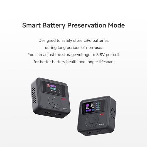 ISDT 405AC Lipo Battery 60W AC Charger 5W Discharger LiHv/LiPo/Life/Lilon NiMH/Pb Charger