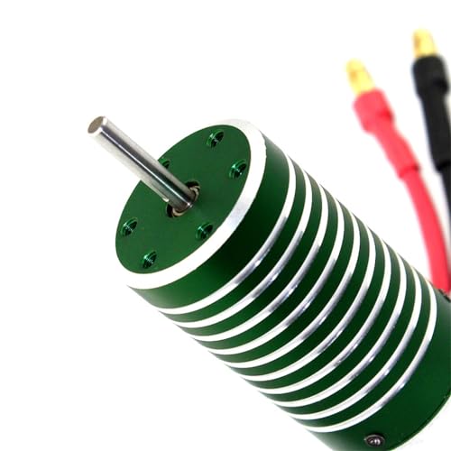 2445 3600KV Brushless Motor Shaft Diameter 3.175MM for 1/14 1/16 Scale On-Road Buggy Monster RC Car - size: 3500KV
