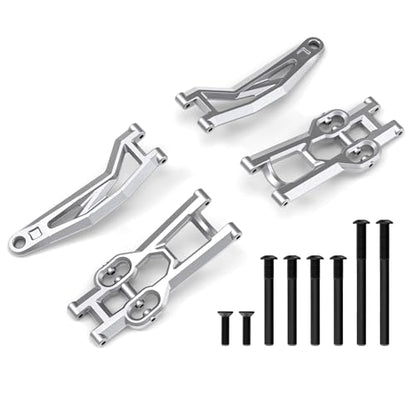 Hosim Upgraded Metal Rear Rocker Arm and Upper Swing Arm Genuine Parts for Hosim X08 X07 X07W X15W RC Car – FY-JSB02-S for C12007&C12009 Replacement