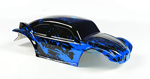 SummitLink Custom Body Compatible for 1/10 1/8 Scale RC Car or Truck (Truck not Included) (Muddy Blue Over Black) - style: Muddy Blue Over Black
