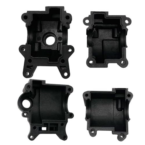FLMLF Plastic Front and Rear Differential Diff Gear Shell Set for 1/5 Losi 5ive T ROFUN ROVAN LT King Motor X2 Rc Car Parts - style: Front and Rear