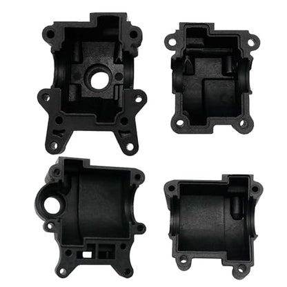 FLMLF Plastic Front and Rear Differential Diff Gear Shell Set for 1/5 Losi 5ive T ROFUN ROVAN LT King Motor X2 Rc Car Parts - style: Front and Rear