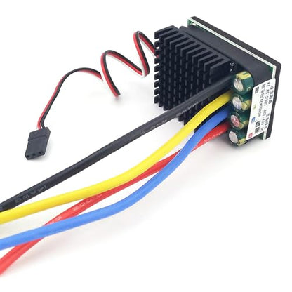 3S-7S 10V-32V 50A 480A Brushed ESC Speed Controller BEC 5V 2A for DC Brush Motor 550 775 795 RC Boat RC Car Tank Crawler Truck