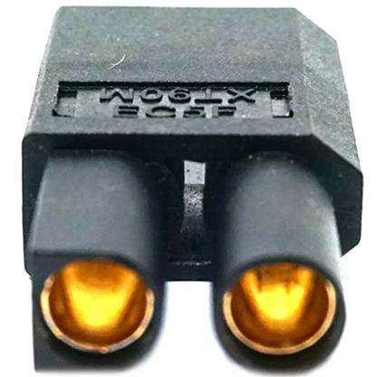 One Piece EC5 Female to XT90 Male Connector Adapter Plug Black
