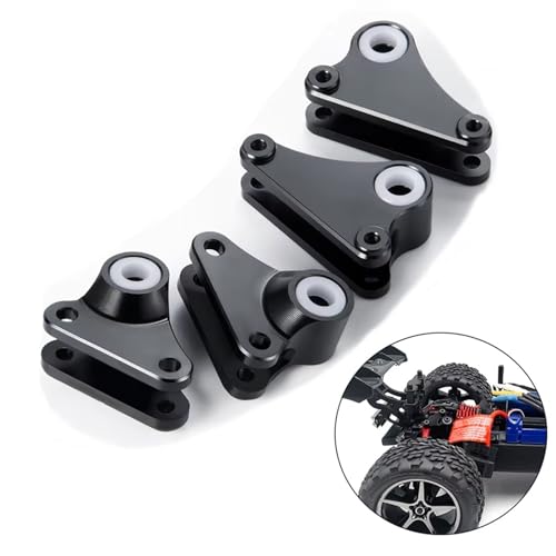 RC Cars Crawler Parts Compatible with Mini for E-Revo for VXL for Brushless 1/16 RC Crawler Car Upgrade Parts Aluminum Alloy Front Rear Shock Mount Tower Stand