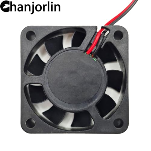 2Pack RC Car Motor Cooling Fan 25mm 30mm 40mm 50mm High Speed Heatsink 28000RPM ESC Fans for 1/8 1/7 1/10 1/12 Scale Truck Off Road Crawler Car Boat 540 550 Brushless Brushed Motors (40mm) - size: 40mm