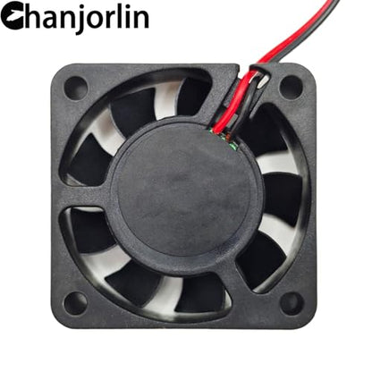 2Pack RC Car Motor Cooling Fan 25mm 30mm 40mm 50mm High Speed Heatsink 28000RPM ESC Fans for 1/8 1/7 1/10 1/12 Scale Truck Off Road Crawler Car Boat 540 550 Brushless Brushed Motors (40mm) - size: 40mm