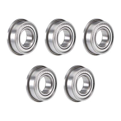 F688 F688-ZZ F688ZZ F628/8ZZ Flanged Flange Deep Groove Ball Bearings 8x16x5mm - size: F688ZZ 8x16x5