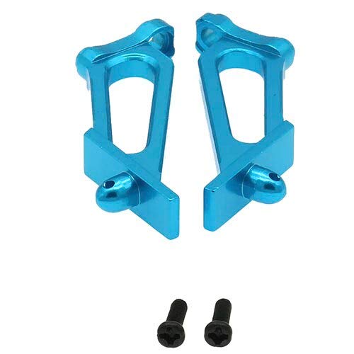 Replacement Part For Tail Wing Holder For RC Model Car 1/10 Buggy Desert Rally E10XB E10XBL E10DB E10DBL E10SC E10SCL - (Color: Blue) - color: Blue