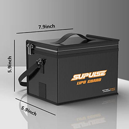 Lipo Battery Safe Bag with 2pcs Small Lipo Safe Bag